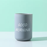 'Good Morning' Toothbrush Holder