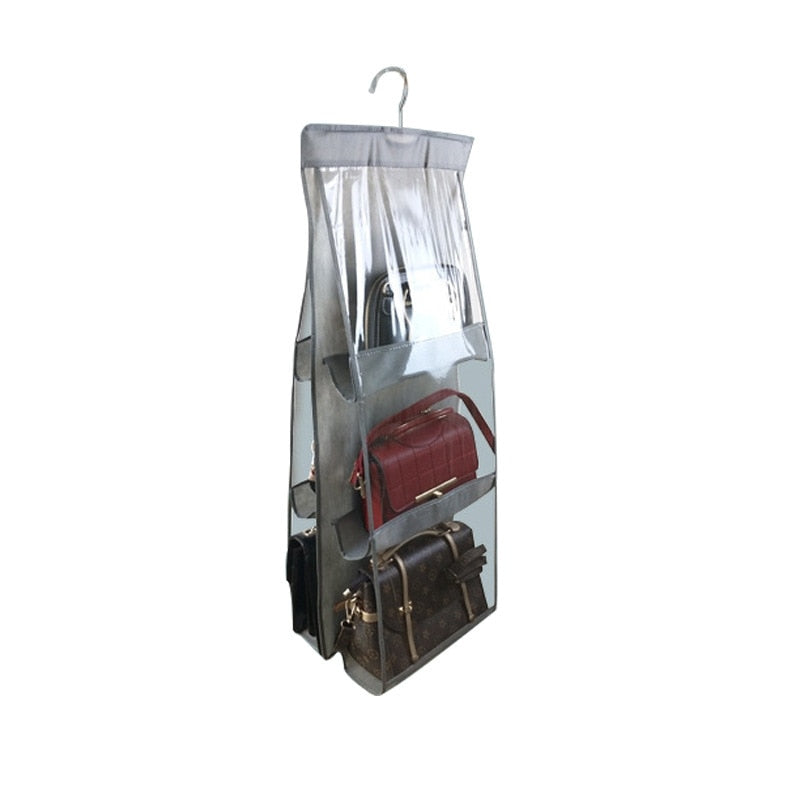 Transparent Hanging Handbag Organiser