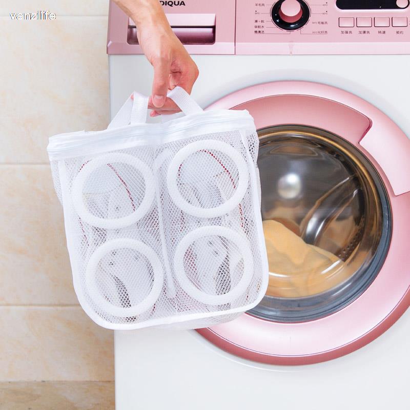 Mesh Washing Machine Laundry Bag for Shoes