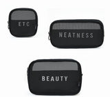 3PCS Cosmetic Bags