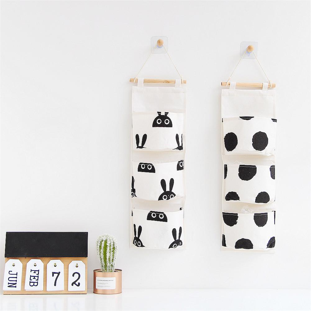 3 Pouch Hanging Hanging Storage Organisation