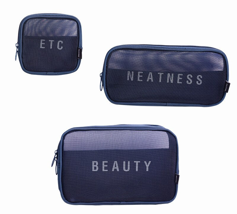 3PCS Cosmetic Bags